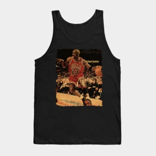 Michael Jordan #4 //(Design On tshirt for to all) Tank Top